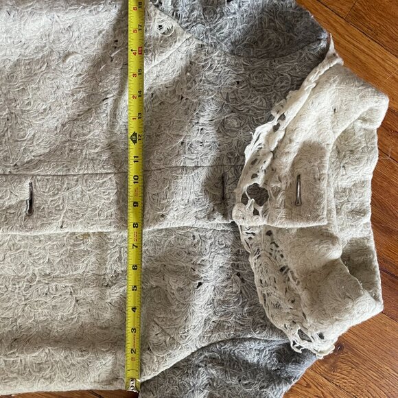 Rare Casch by Gro Abrahamsson felted wool ombre jacket - Picture 4 of 5